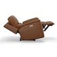 Flexsteel Henry Power Recliner with Headrest and Lumbar in Caramel, , large