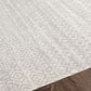 Surya Lavadora 6"7" x 9" Gray and Light Gray Area Rug, , large