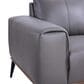 37B Pietro Stationary Leather Sofa in Gray, , large