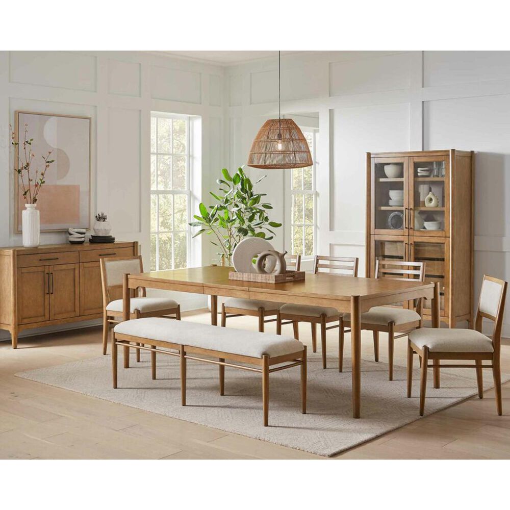 Martin Furniture Lachlan Display Cabinet in Warm Sienna, , large
