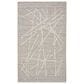 Nourison Wander 2" x 3" Grey Area Rug, , large