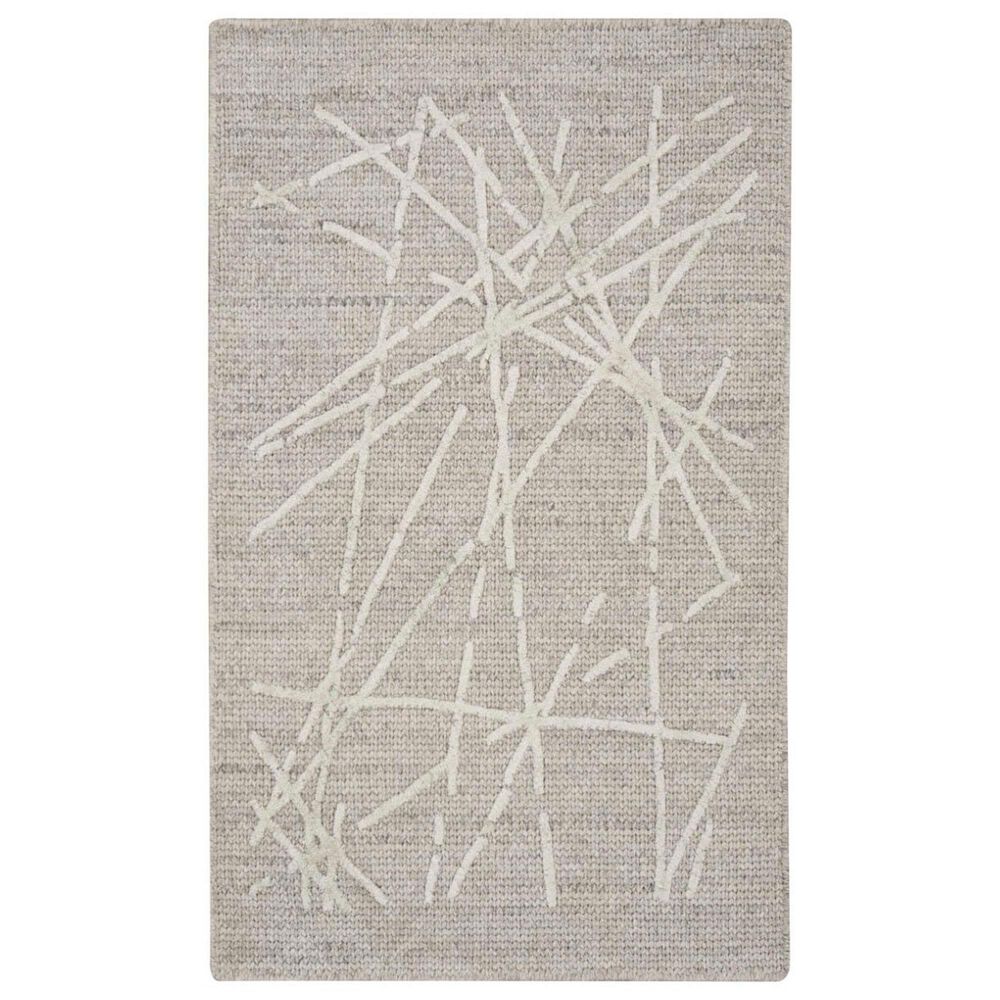 Nourison Wander 2" x 3" Grey Area Rug, , large
