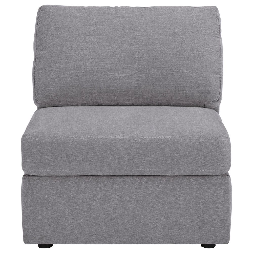 Ashley Modmax 5-Piece Sectional with Audio System and Storage Console in Granite, , large
