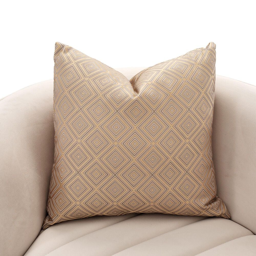Vista Haus Ariana Stationary Loveseat in Beige Velvet, , large