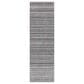 Surya Hickory 2"6" x 8" Gray, Charcoal, Light Slate and Cream Runner, , large