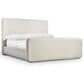 Bernhardt Antibes Queen Upholstered Panel Bed in Roz Tan, , large