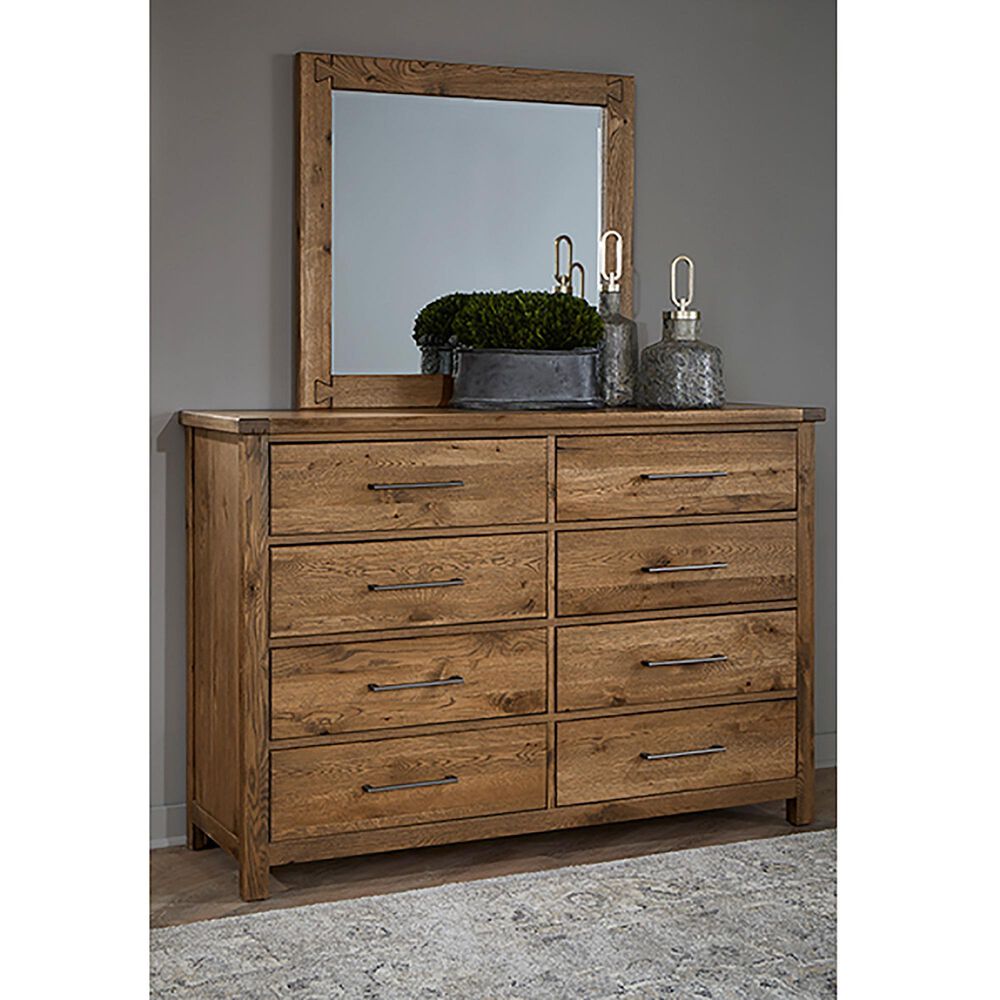 Viceray Collections Dovetail 8 Drawer Dresser in Natural, , large