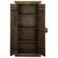 Slatehouse Adriana Tall Cabinet in Brown Stain, , large