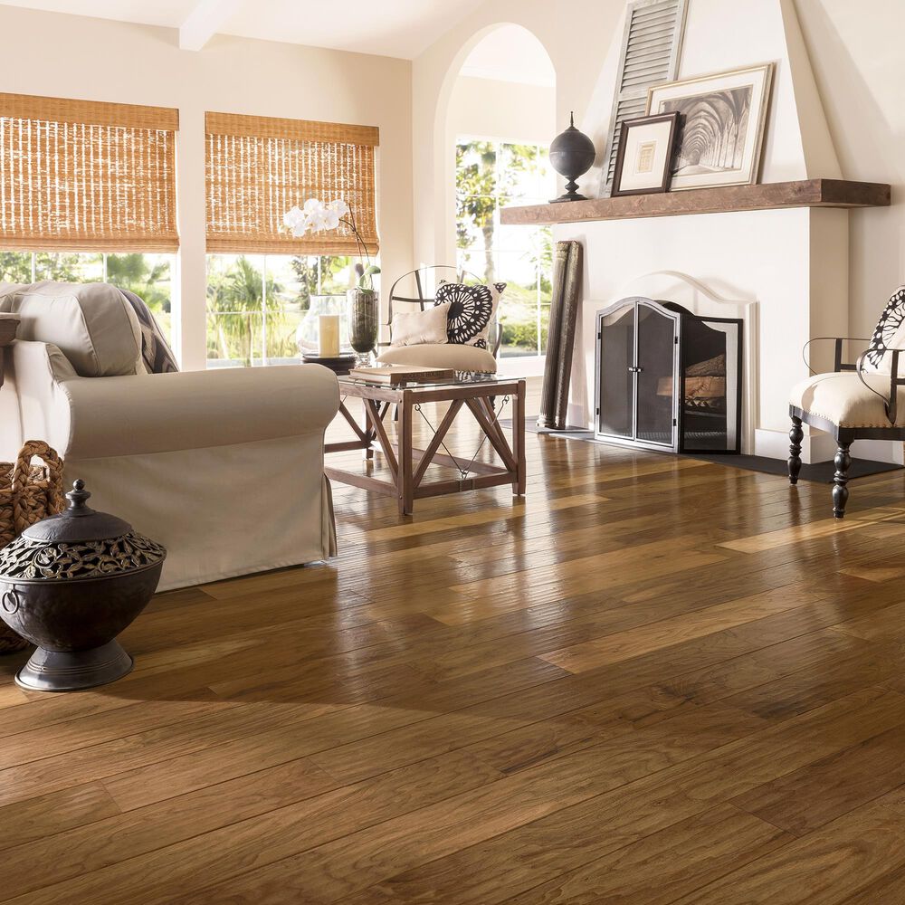 Hartco American Scrape Walnut Natural Walnut Hardwood, , large