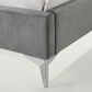 Mayberry Hill Twin Corner Bed in Grey, , large