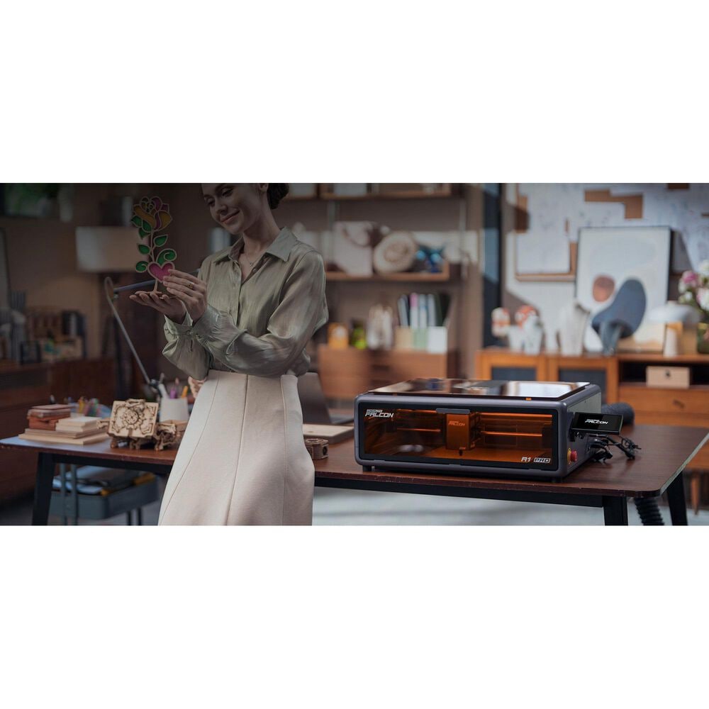 Creality 3D Technology Falcon A1 Pro 20W Laser Engraver and Cutter in Black, , large