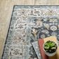 Oriental Weavers Charleston Distressed CHA05 2" x 3" Blue Area Rug, , large