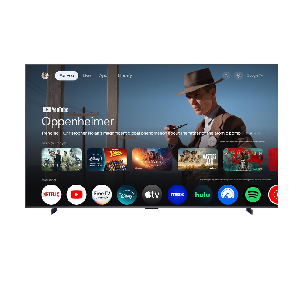 TCL 98" Class QM6K Series QD-Mini LED QLED 4K UHD with Google TV in Black - Smart TV, , large
