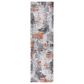 Safavieh Craft CFT820P 2"3" x 8" Grey and Orange Runner, , large