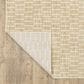 Oriental Weavers Oliver Gold and Beige 7"10" x 10"10" Area Rug, , large