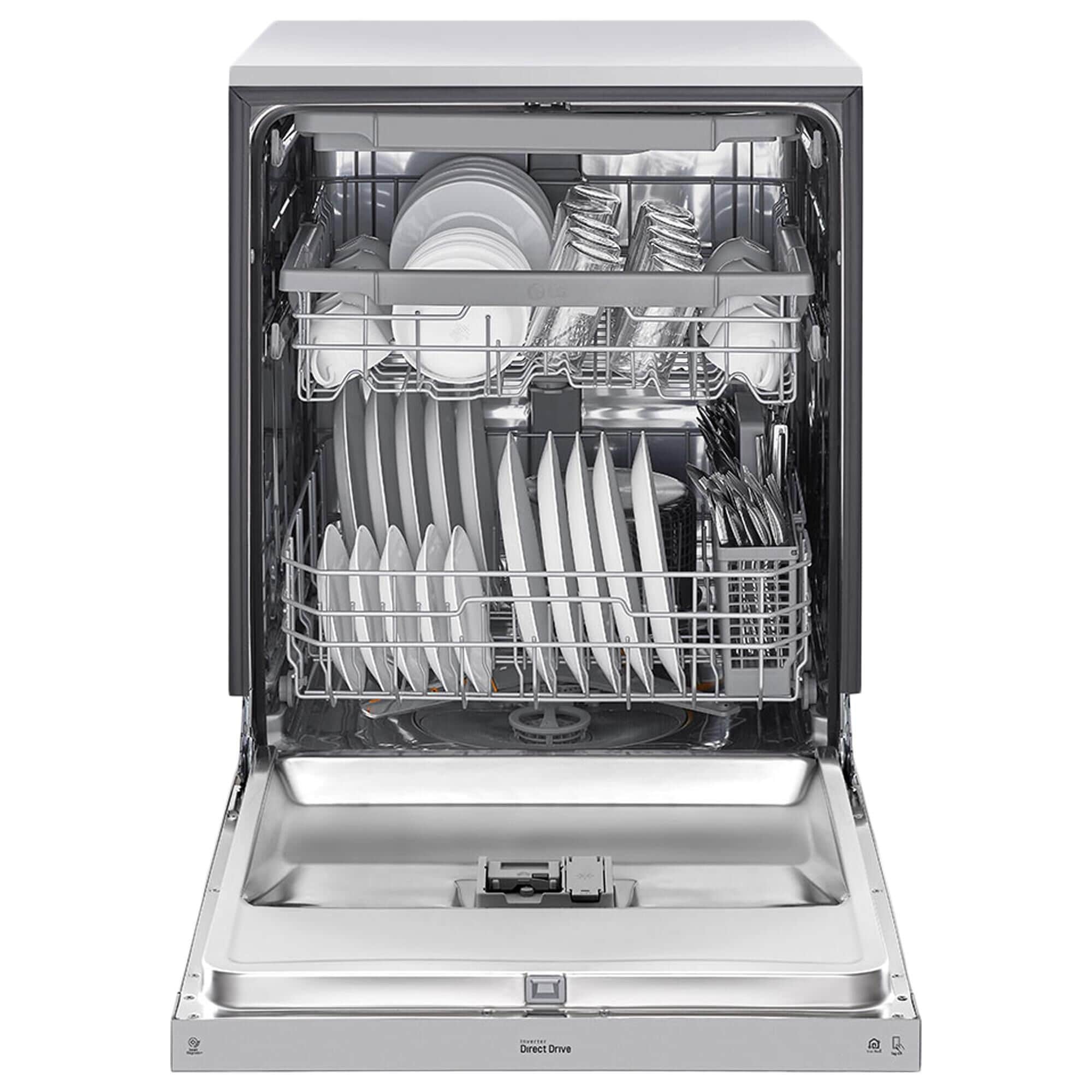 Lg 24 dishwasher in cheap stainless steel