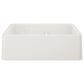 Blanco Ikon 33" Apron Double Bowl Farmhouse Sink with Low Divide in White, , large