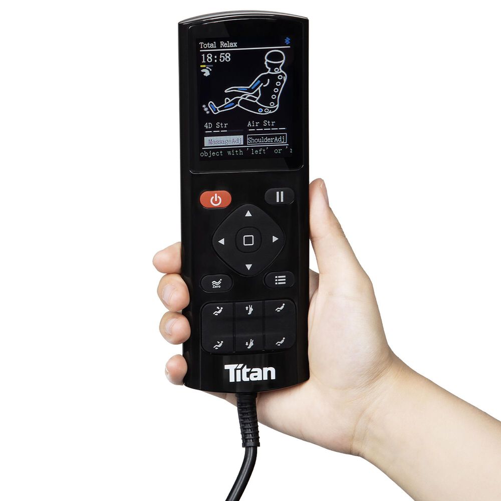 Osaki Titan Rejuv 4D Luxury Massage Chair in Black, , large
