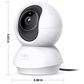 TP-Link Pan Tilt AI Home Security Wi-Fi Camera in White, , large