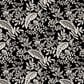 Rifle Paper Co Crafted by Cloth & Company Mayfair Twin Headboard in Canopy Black/Cream, , large