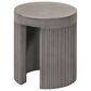 Blue River Wave End Table in Grey, , large