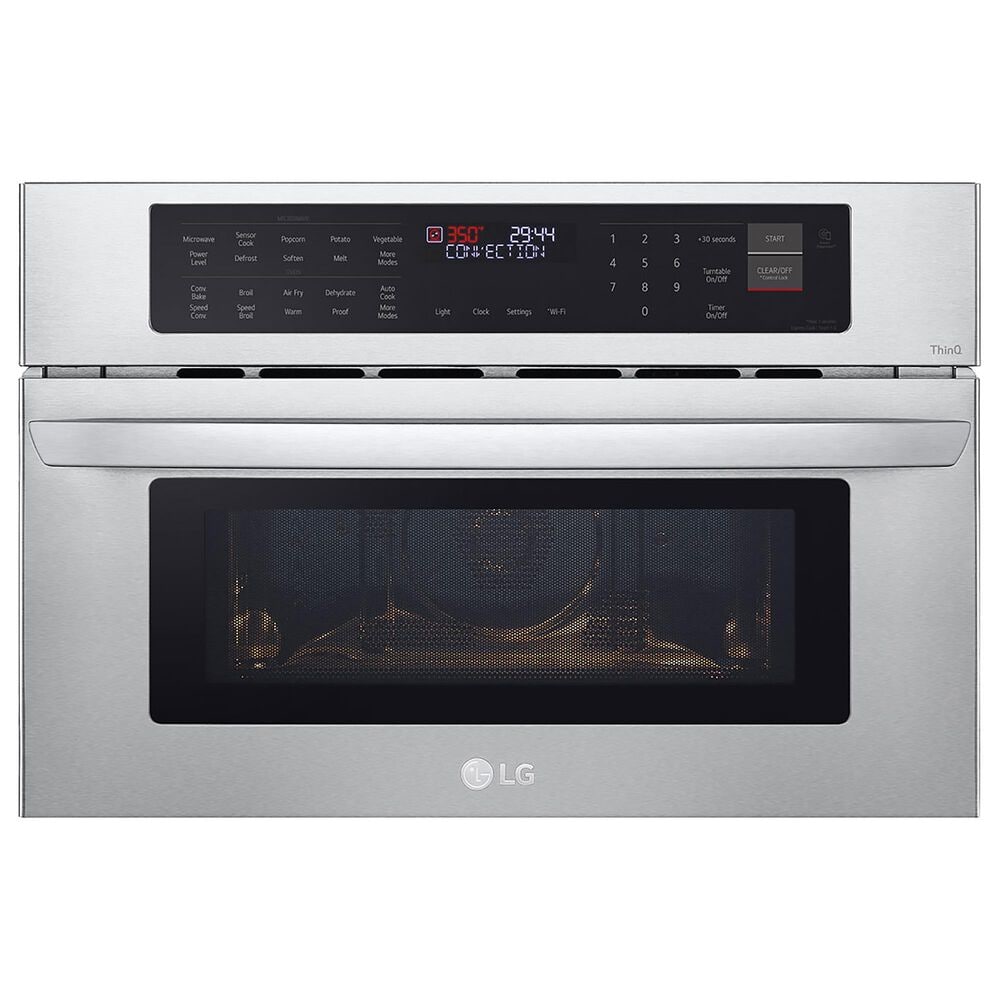 LG 1.7 Cu. Ft. Smart Wi-Fi Enabled Built-In Microwave Oven in Stainless Steel, , large