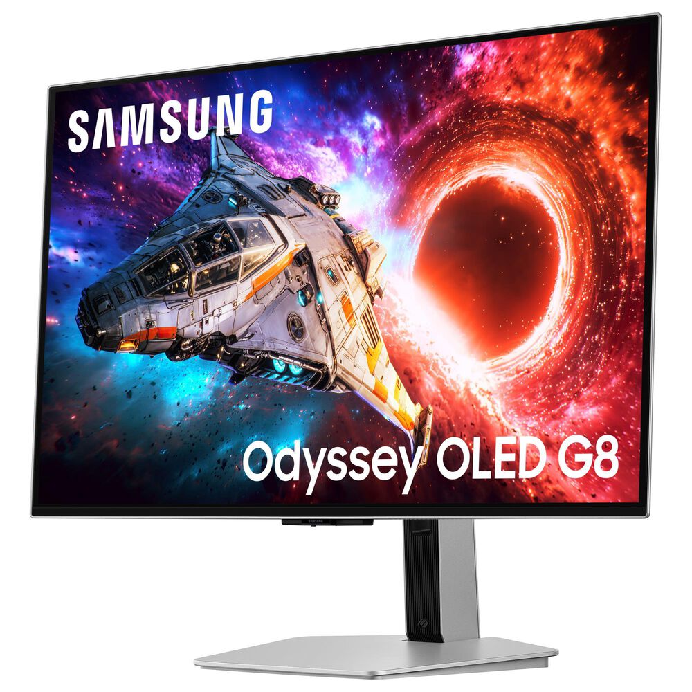 Samsung Odyssey 32" G80SH OLED 4K Gaming Monitor in Gray, , large