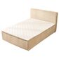 HOMLUX Plush Full Mattress with Beige Headboard, , large
