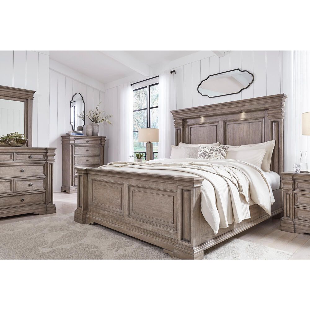 Millenium Blairhurst 4-Piece Queen Bedroom Set with Lights and USB Ports, , large