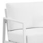 Linon Home Decor Holland Patio Armchair in White, , large