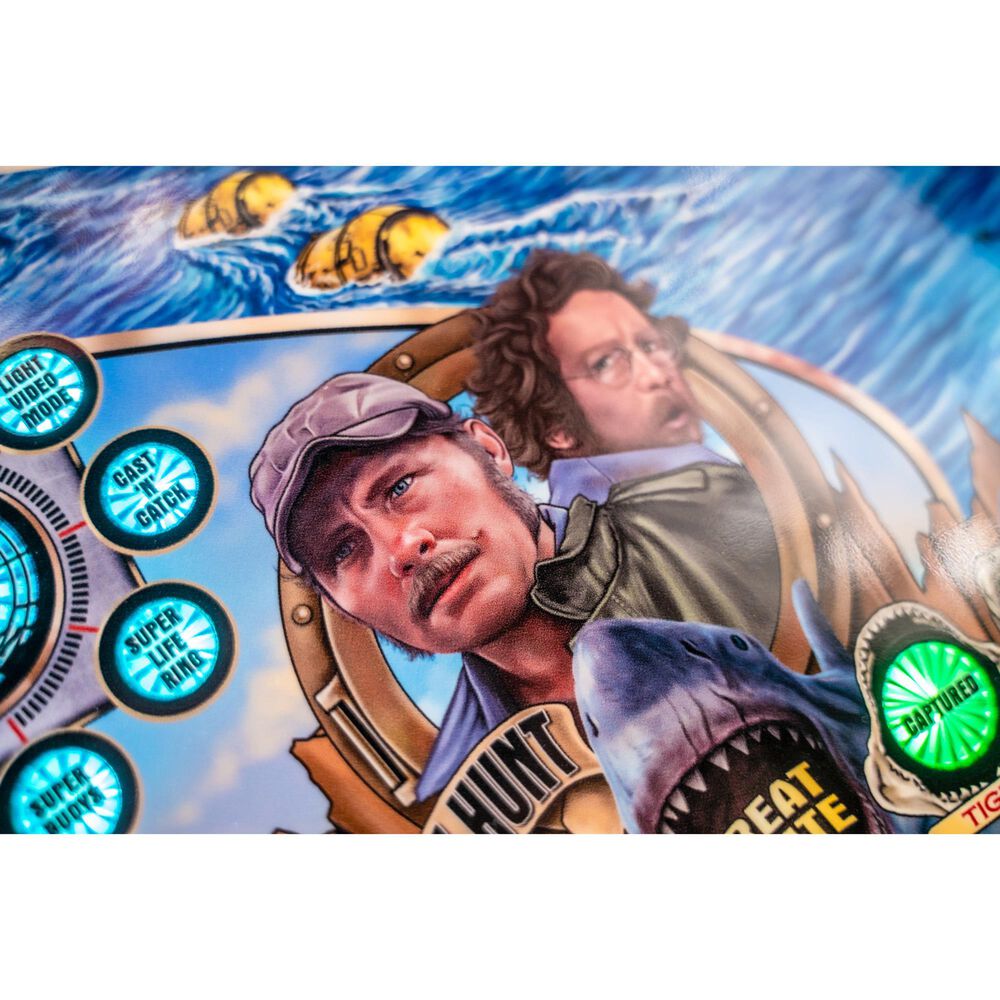 Stern Pinball Jaws Pro Premium Edition Pinball Machine, , large