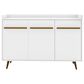 Dayton Bradley 53.54" Buffet Stand in White, , large
