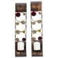 Maple and Jade 24" Indoor/Outdoor Wall Mount Candle Holder in Brown, Red, Silver, Blue and Yellow (Set of 2), , large