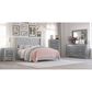 New Heritage Design Huxley Queen Upholstered Bed in Gray, , large