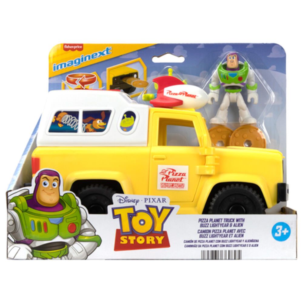Fisher Price Pizza Planet Truck with Action Figures, , large