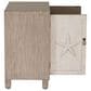 Linon Home Decor Jindran 2-Door Cabinet in Grey and Off White, , large