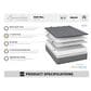 Southerland Signature Oak Hill Medium Twin XL Mattress with High Profile Box Spring, , large