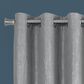 Monarch Specialties 52" x 84" Curtain Panel in Silver (Set of 2), , large