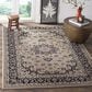 Safavieh Lyndhurst 6" x 9" Cream and Anthracite Area Rug, , large