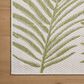 Loloi Easton Ivory and Green 6"7" x 9"4" Indoor/Outdoor Area Rug, , large