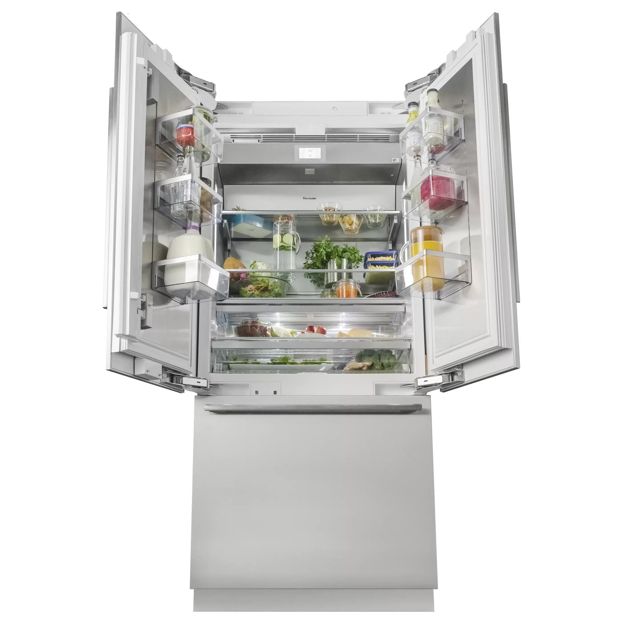 Thermador 36 inch built hot sale door bottom freezer