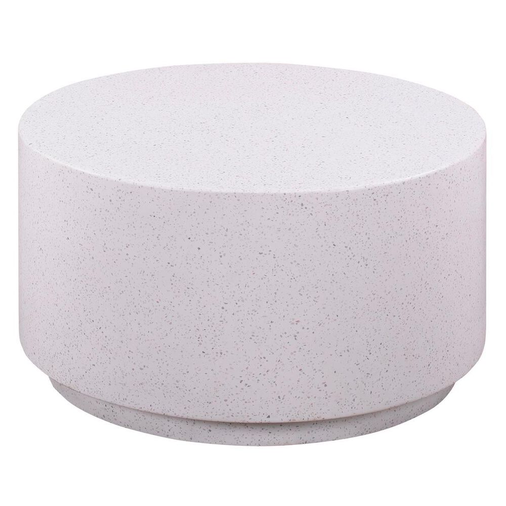 Tov Furniture Terrazzo Light Speckled Coffee Table in Grey , , large