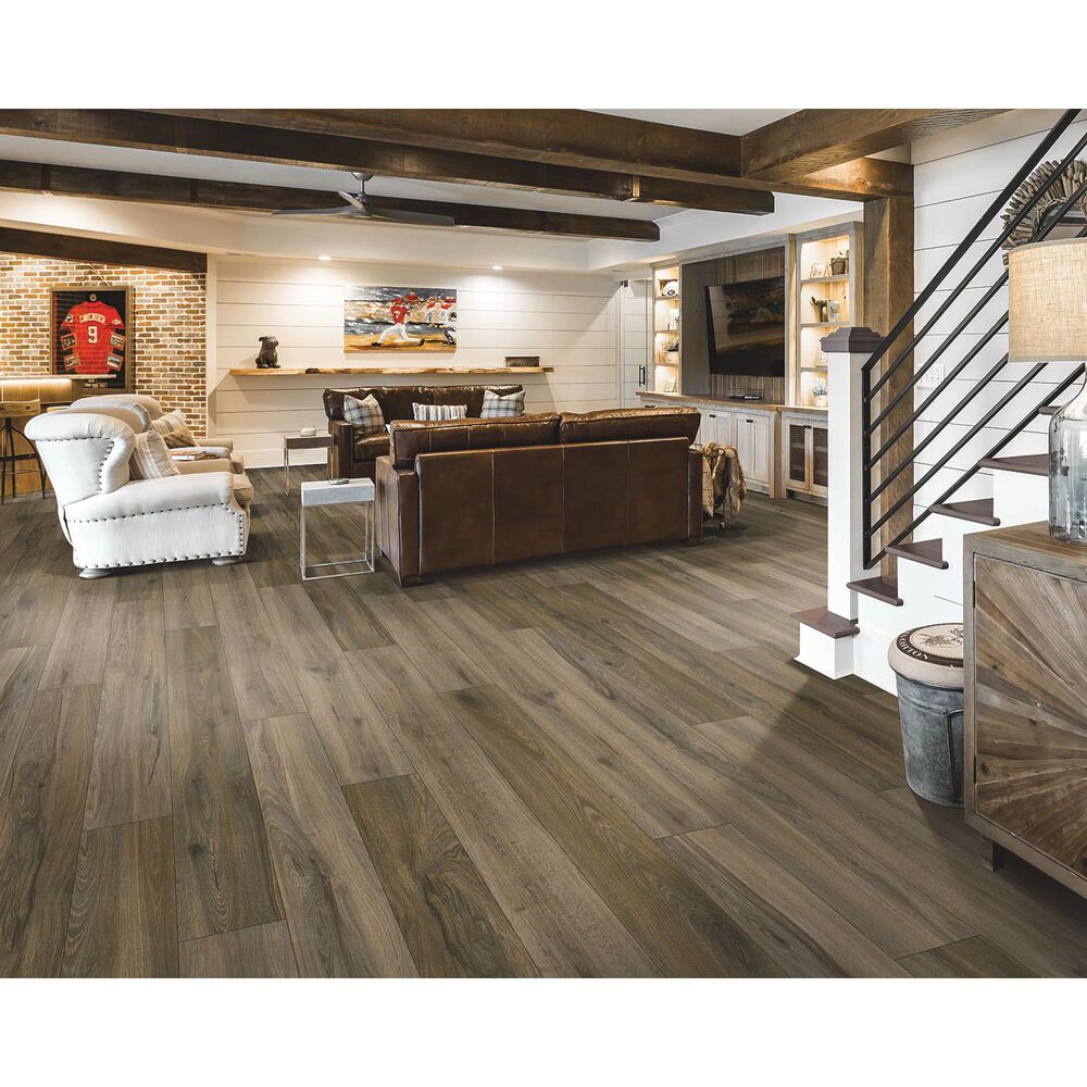 Karastan Treasured Grove Flint 9&quot; x 72&quot; Luxury Vinyl, , large