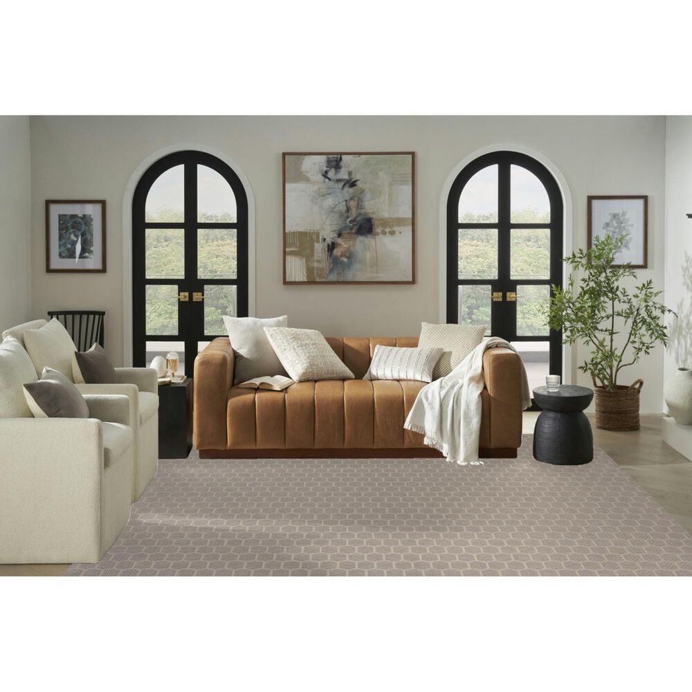 Nourison Twist Reversible 8&#39; x 10&#39; Grey Indoor/Outdoor Area Rug, , large