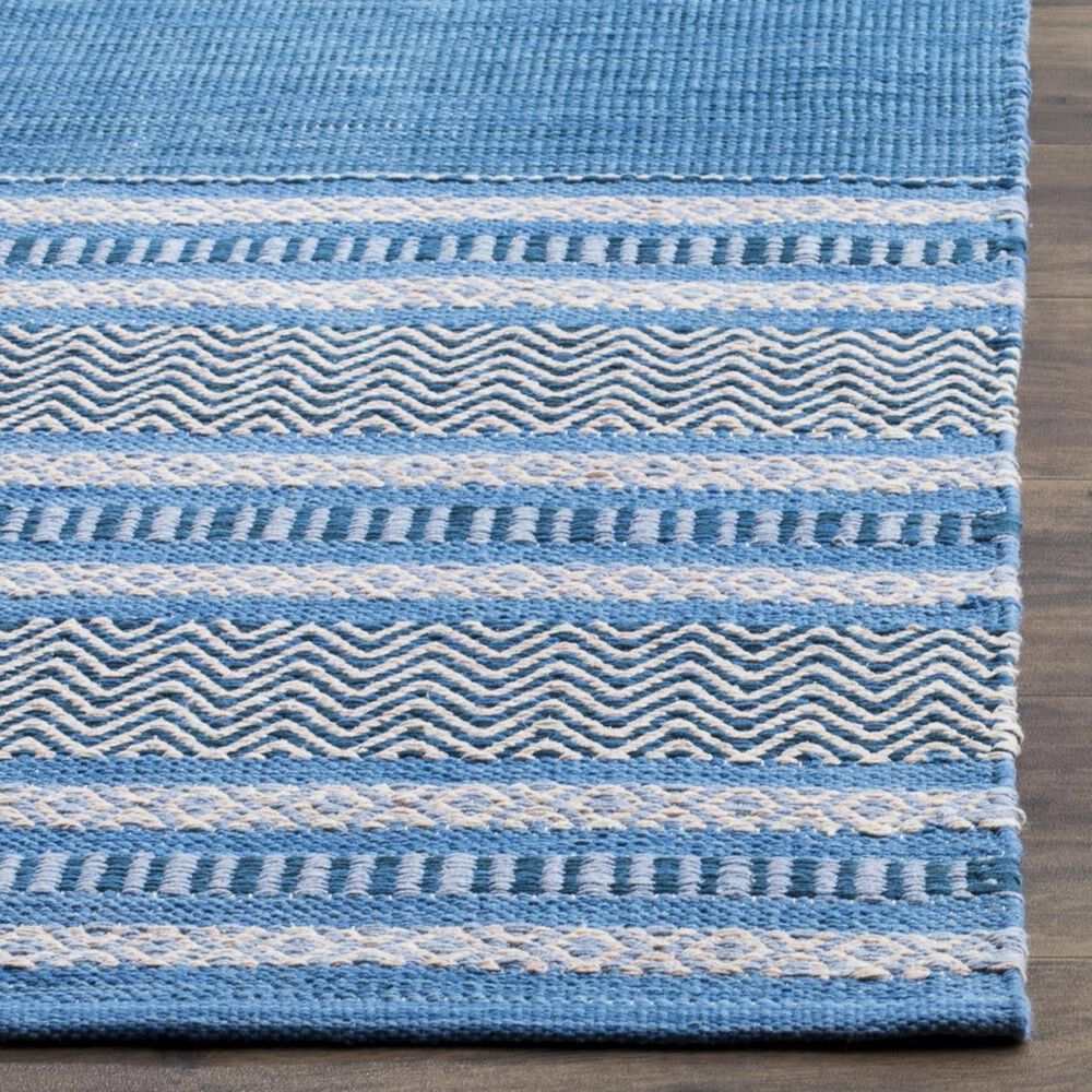 Safavieh Montauk MTK214A 10&#39; x 14&#39; Blue and Grey Area Rug, , large