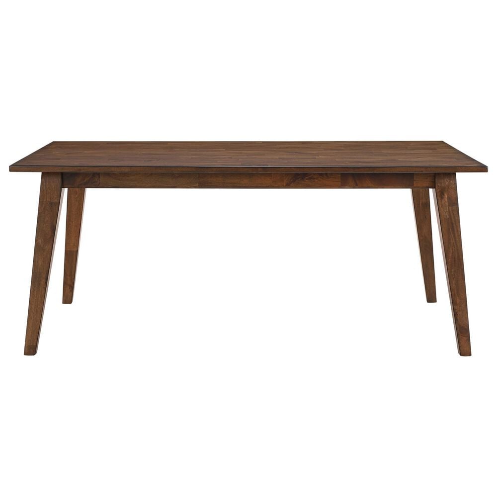 Steve Silver Canton 72&quot; Rectangular Dining Table in Brown Cherry - Table Only, , large