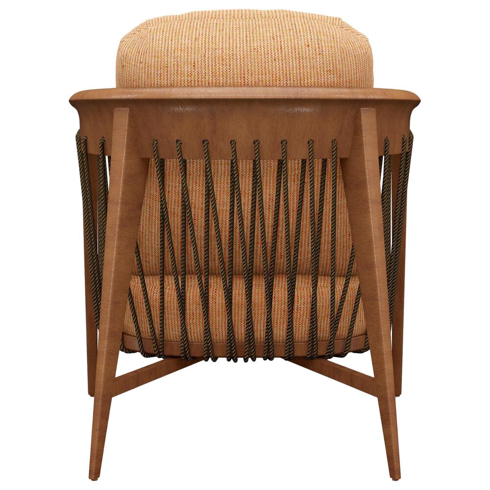 Lexington Furniture Palm Desert Davita Chair in Orange and Tan Stripe, , large