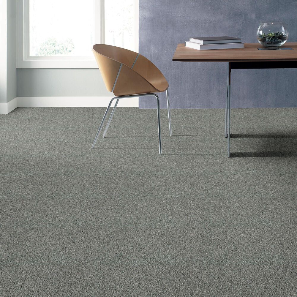 Shaw Simply the Best Cabana Life Tonal Carpet in Stainless, , large