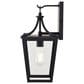 Vaxcel Cottage Grove 1-Light Outdoor Wall Sconce in Matte Black, , large