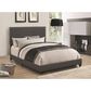 Pacific Landing Boyd Queen Upholstered Panel Bed in Charcoal, , large